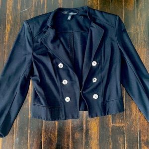 Super COMFY White House Black Market Bolero Blazer